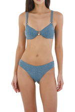 Panty Silueta Básica Azul Solstice
