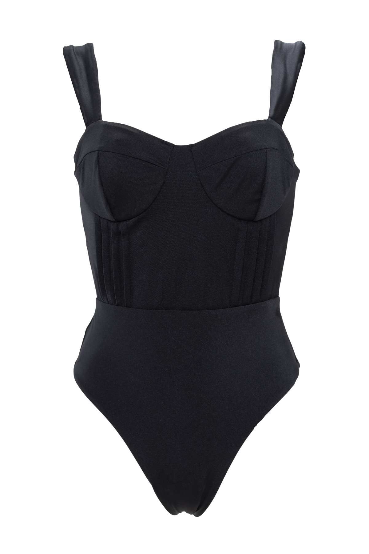 Sparkly Black Shaping One Piece