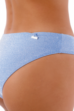 Panty Silueta Básica Azul Cristalino Sparkly