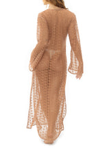 Vestido Largo Café Turín