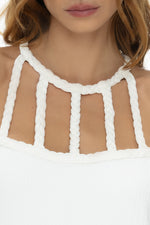 Vestido Marfil Venecia