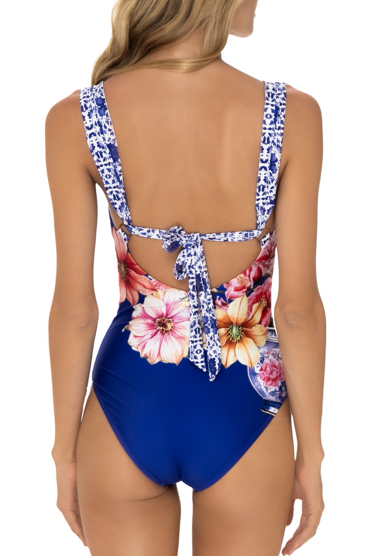 Entero Con Control de abdomen Bicolor Victoriana