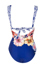 Entero Con Control de abdomen Bicolor Victoriana