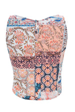 Crop Top con Aros Retro Vibes