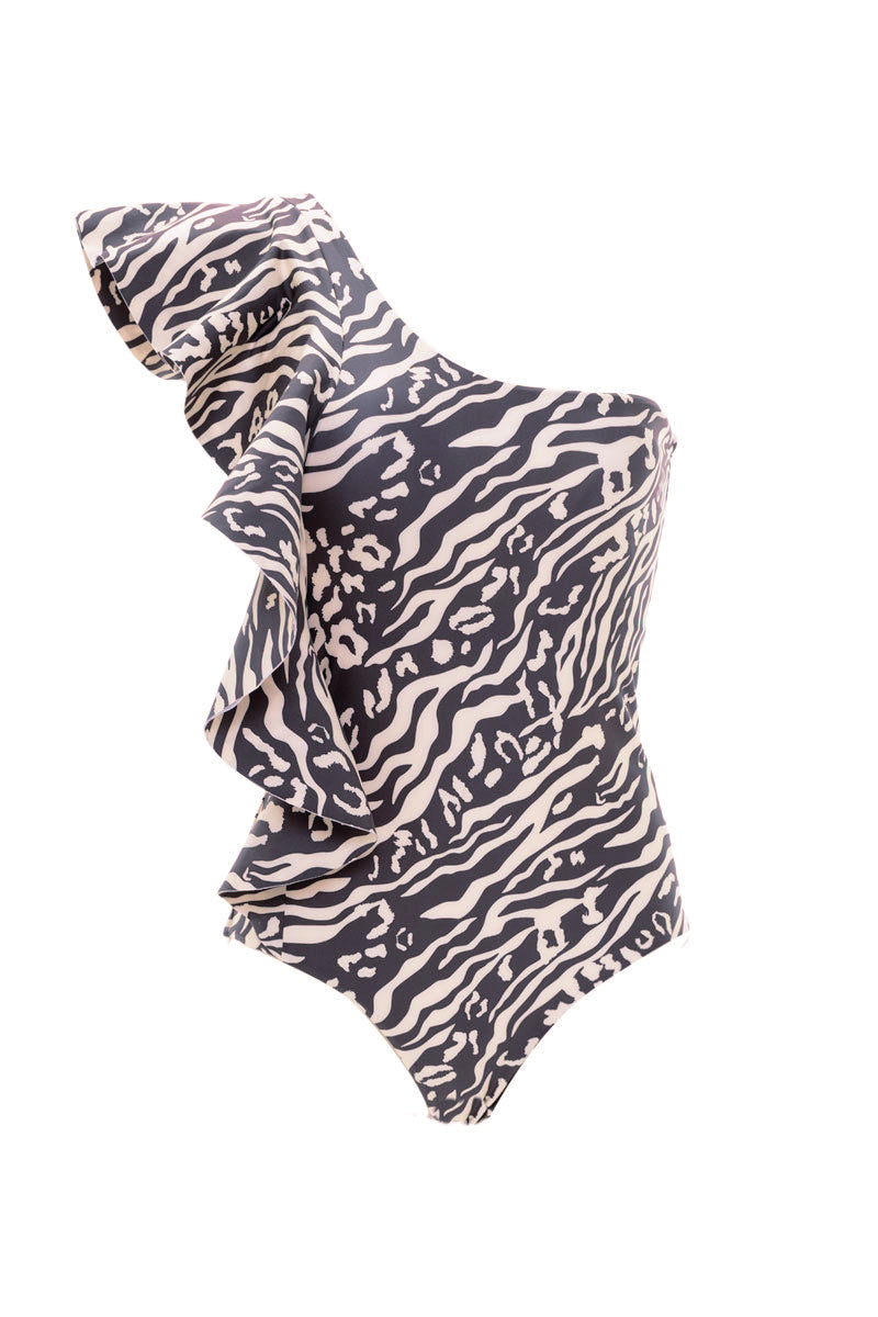 Afrika Ruffle One Piece