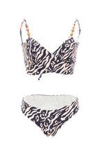 Top Bralette Triangulo Afrika