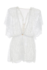 Cover Up Tull Encaje Marfil Amalfi