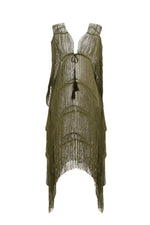 Cover Up Flecos Verde Natural