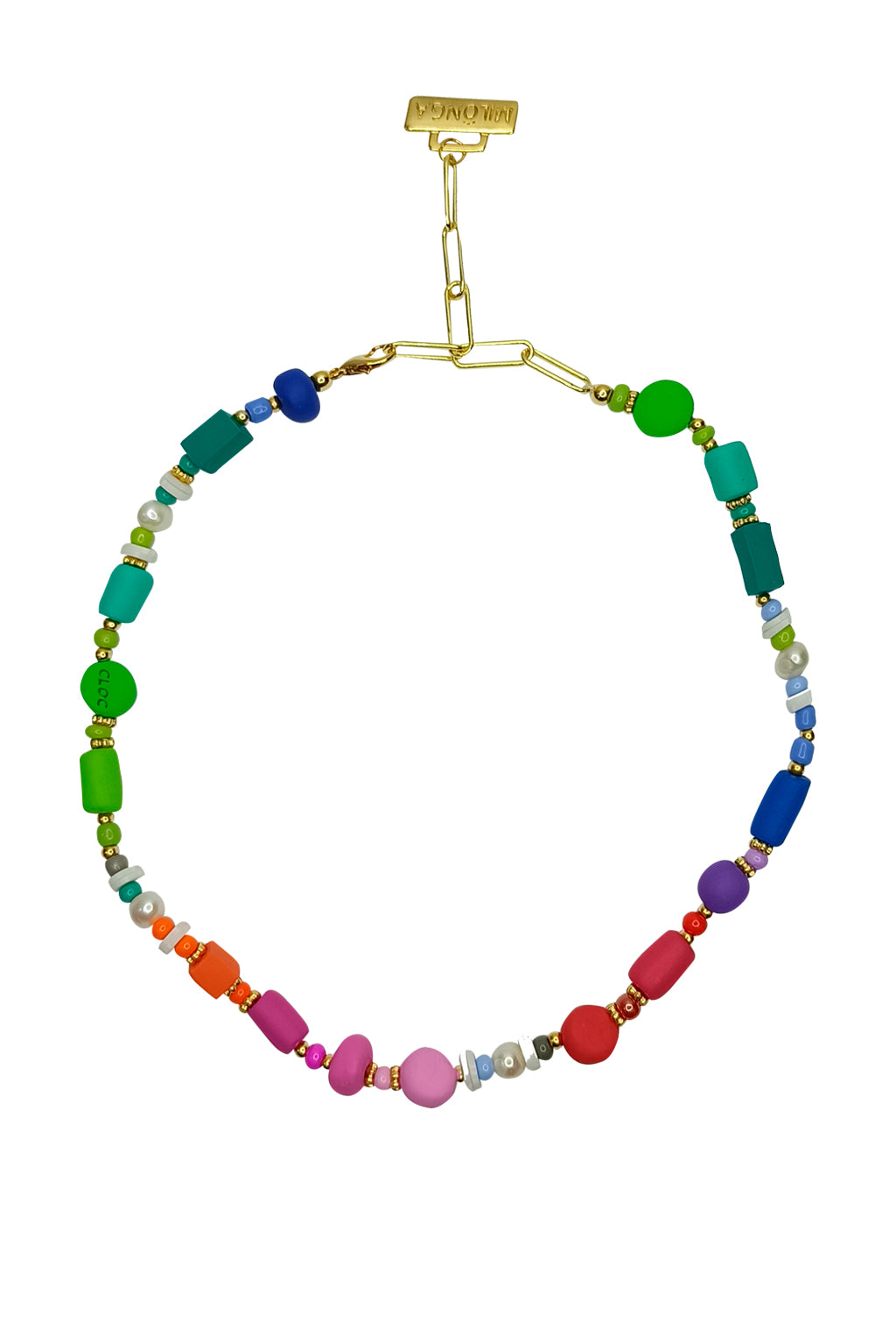 Neon Colored Choker Cloc