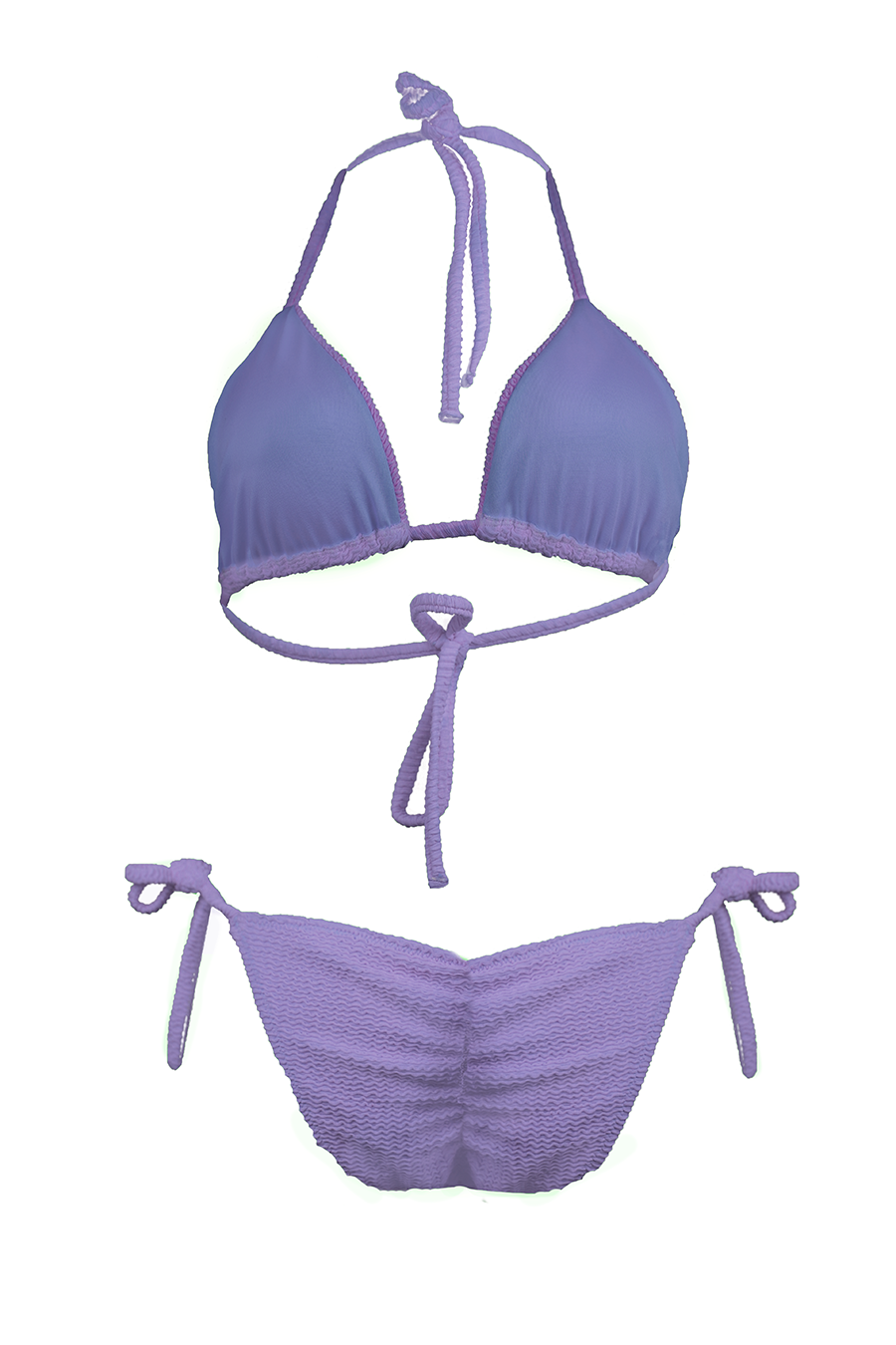 Mambo Purple Triangle Top