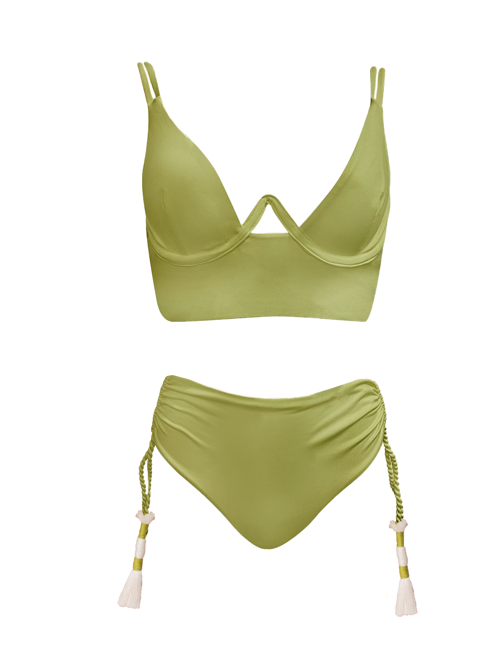 Top con Aros Verde Palette La Mar