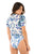 Short Sleeve Lolita Bathing Suit Bodysuit
