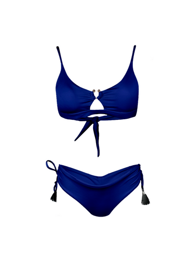 Cheeky Blue Palette Pantyhose La Mar Collection