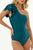 One-piece swimsuit with medium tummy control