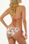 Swimsuit bottom with collected back