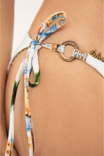 Swimsuit Bottom coconut fiber rings on the sides