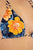 Top Triángulo Paisley Con detalle bordardo - Floral - Sunset